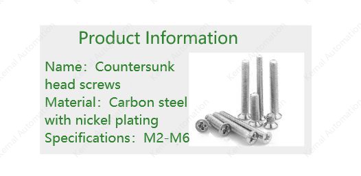 Electronic screws M3*6